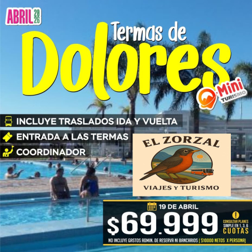 MINI TOURS TERMAS DE DOLORES