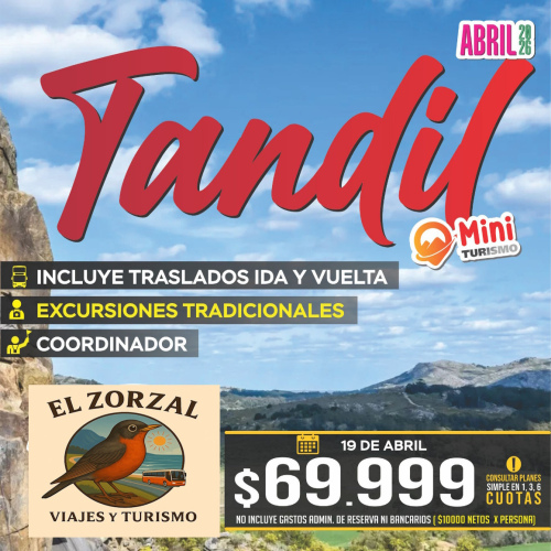 MINI TOURS TANDIL