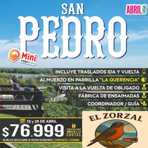 MINI TOURS SAN PEDRO